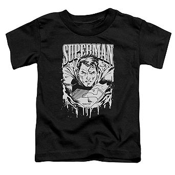 Superman Super Metal Short Sleeve Toddler T-Shirt