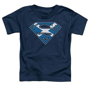 Superman Scottish Shield Short Sleeve Toddler T-Shirt