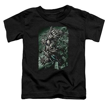 Superman Doomsday Destruction Short Sleeve Toddler T-Shirt