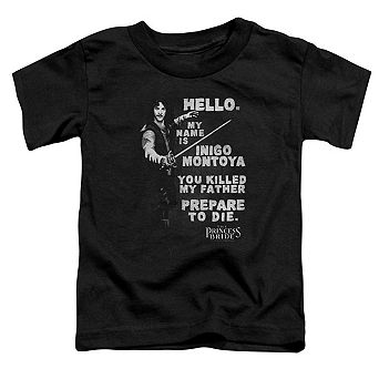 Princess Bride Hello Again Short Sleeve Toddler Tee