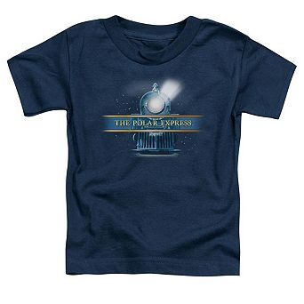Polar Express Train Logo Short Sleeve Toddler T-Shirt