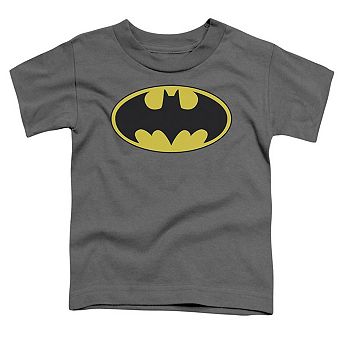Batman Classic Bat Logo Short Sleeve Toddler T-Shirt