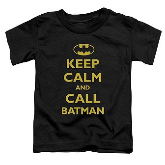 Batman Call Batman Short Sleeve Toddler T-Shirt