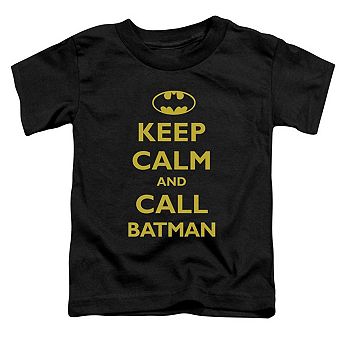 Batman Call Batman Short Sleeve Toddler T-Shirt