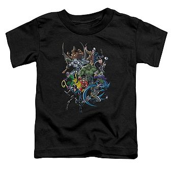 Batman Saints And Psychos Short Sleeve Toddler T-Shirt
