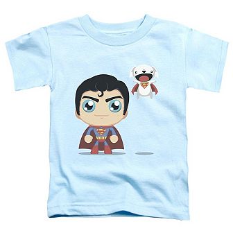 Superman Cute Superman Short Sleeve Toddler T-Shirt