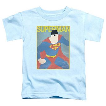 Superman Simple Poster Short Sleeve Toddler T-Shirt