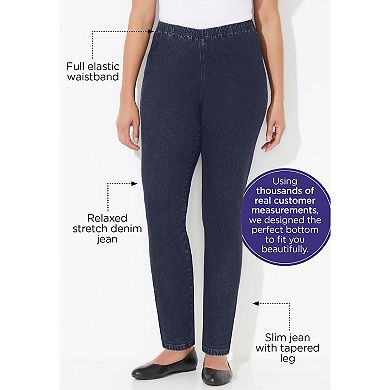 Catherines Women's Plus Size Petite Everyday Jean
