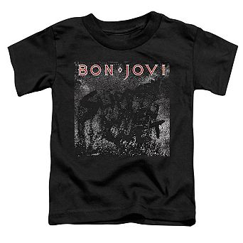 Bon Jovi Slippery Cover Short Sleeve Toddler Tee