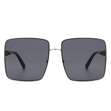 Oversized Classic Square Tinted Women's Sunglasses