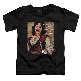 Princess Bride Word Short Sleeve Toddler Tee
