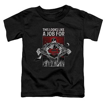 Superman Watchful Eye Short Sleeve Toddler T-Shirt