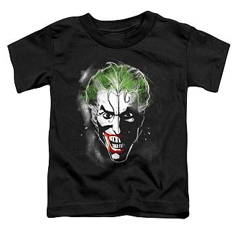 Batman Face Of Madness Short Sleeve Toddler T-Shirt