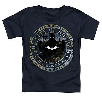 The Batman (2022) Gotham Seal Short Sleeve Toddler T-Shirt