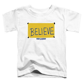 Ted Lasso Ted Lasso Believe Sign Short Sleeve Toddler T-Shirt