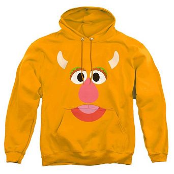 Sesame Street Freddy Face Adult Pull Over Hoodie