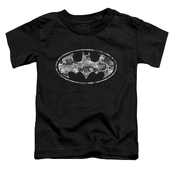 Batman Urban Camo Shield Short Sleeve Toddler T-Shirt