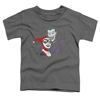 Batman Joker & Harley Short Sleeve Toddler T-Shirt