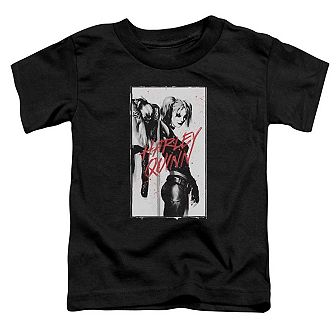Batman Inked Quinn Short Sleeve Toddler T-Shirt
