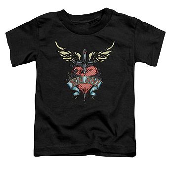 Bon Jovi Daggered Short Sleeve Toddler Tee