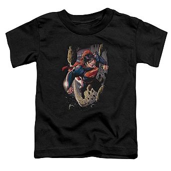 Superman Orbit Short Sleeve Toddler T-Shirt