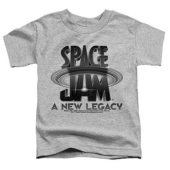Space Jam 2 Space Jam 2 Logo Black Short Sleeve Toddler T-Shirt