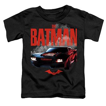 The Batman (2022) Batmobile Short Sleeve Toddler T-Shirt