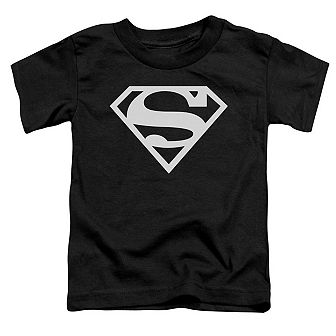 Superman Logo Short Sleeve Toddler T-Shirt