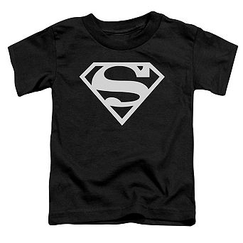 Superman Logo Short Sleeve Toddler T-Shirt