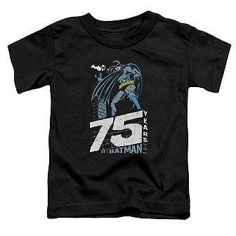 Batman Rooftop Short Sleeve Toddler T-Shirt