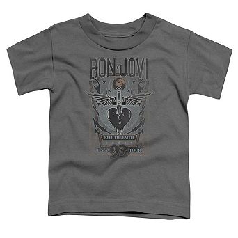 Bon Jovi Keep The Faith Short Sleeve Toddler Tee