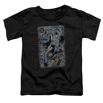 Batman Detective 487 Distress Short Sleeve Toddler T-Shirt
