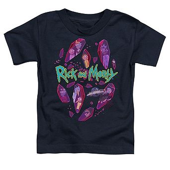 Rick And Morty Death Crystal Futures Short Sleeve Toddler T-Shirt