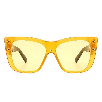 Retro Square Tinted Cat Eye Women's Sunglasses