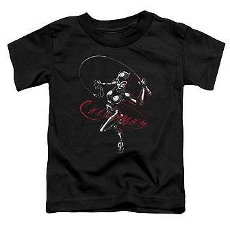 Batman Kitten With A Whip Short Sleeve Toddler T-Shirt