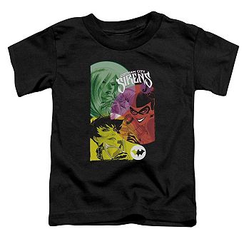 Batman Gotham Sirens Short Sleeve Toddler T-Shirt