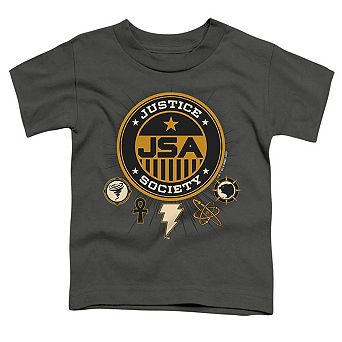 Black Adam Black Adam Justice Society Short Sleeve Toddler T-Shirt