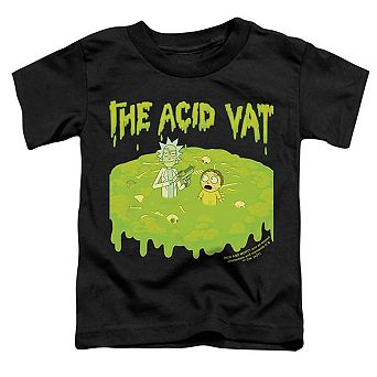 Rick And Morty The Acid Vat Short Sleeve Toddler T-Shirt