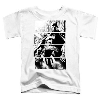 Batman Panels Short Sleeve Toddler T-Shirt