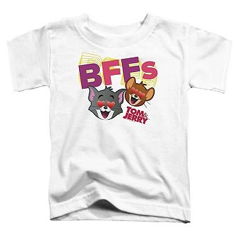 Tom And Jerry Movie Bffs Short Sleeve Toddler T-Shirt