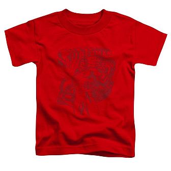 Superman Code Red Short Sleeve Toddler T-Shirt