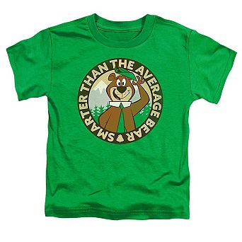 Yogi Bear Smarter Than Average Short Sleeve Toddler T-Shirt