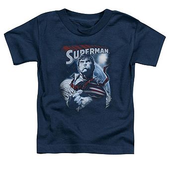 Superman Honor And Protect Short Sleeve Toddler T-Shirt