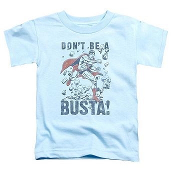 Superman Busta Short Sleeve Toddler T-Shirt