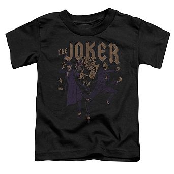 Batman Joker Duo Short Sleeve Toddler T-Shirt