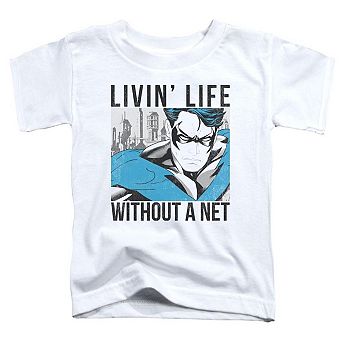 Batman Without A Net Short Sleeve Toddler T-Shirt