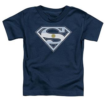 Superman Argentinian Shield Short Sleeve Toddler T-Shirt