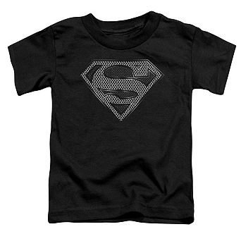 Superman Chainmail Short Sleeve Toddler T-Shirt