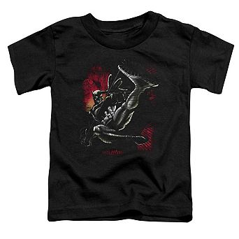 Batman Kick Swing Short Sleeve Toddler T-Shirt