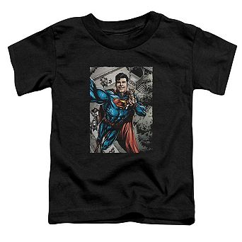 Superman Super Selfie Short Sleeve Toddler T-Shirt
